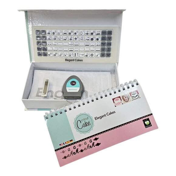 Cricut Cake Provo Craft Cartridge Elegant Cakes 2000226 Link Status Unknown - Picture 2 of 12